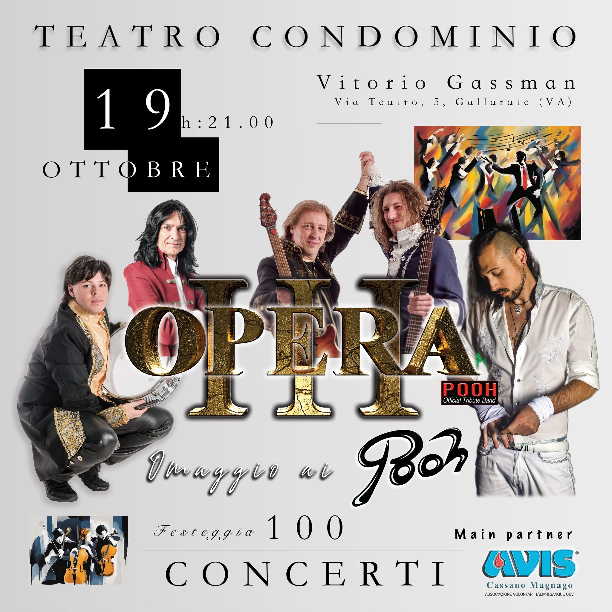 Opera III Live @ Teatro Condominio Gallarate (VA)